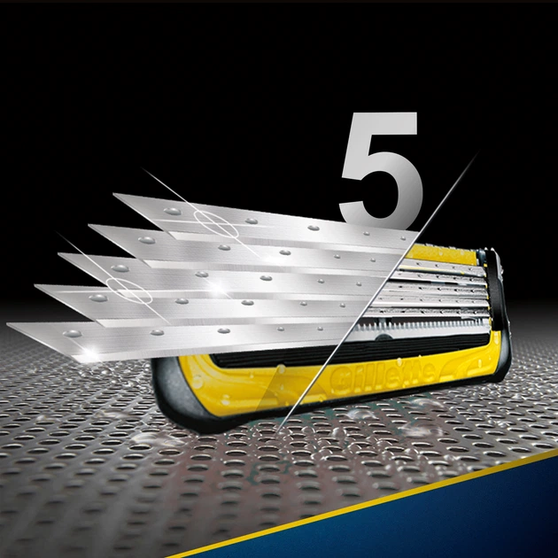 Сменные картриджи для бритья (лезвия кассеты) мужские Gillette Fusion5 ProShield 4 шт - изображение 8