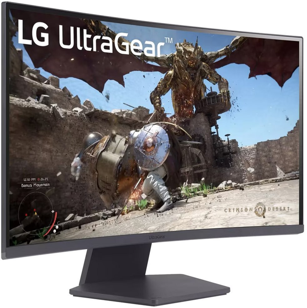 Монітор 27" LG UltraGear Curved Gaming Monitor 27GS60QX-B - зображення 2