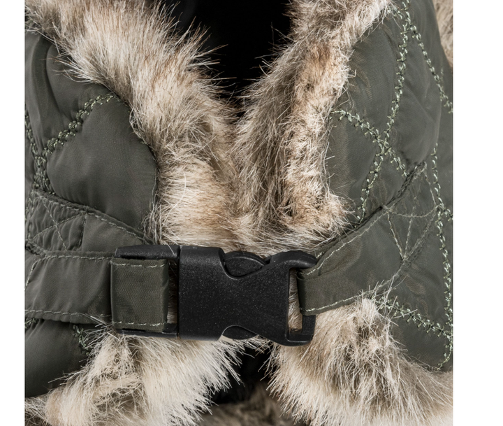 Зимняя шапка ушанка Mil-Tec Olive 12104601 - размер XL-61-62 - изображение 7