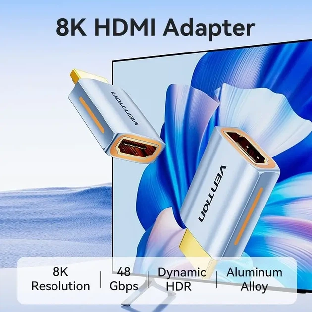 Перехідник Vention HDMI A - HDMI F прямий (AIVH0) - зображення 2