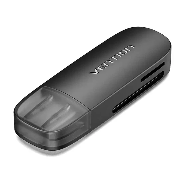 Кард-рідер Vention OTG USB 3.0/TF/SD (CLGB0) - Фото 2 Кард-рідер Vention OTG USB 3.0/TF/SD (CLGB0) - изображение 2