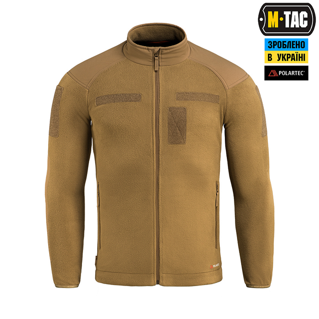 Куртка M-Tac Combat Fleece Polartec Jacket Coyote Brown 2XL/L - зображення 2