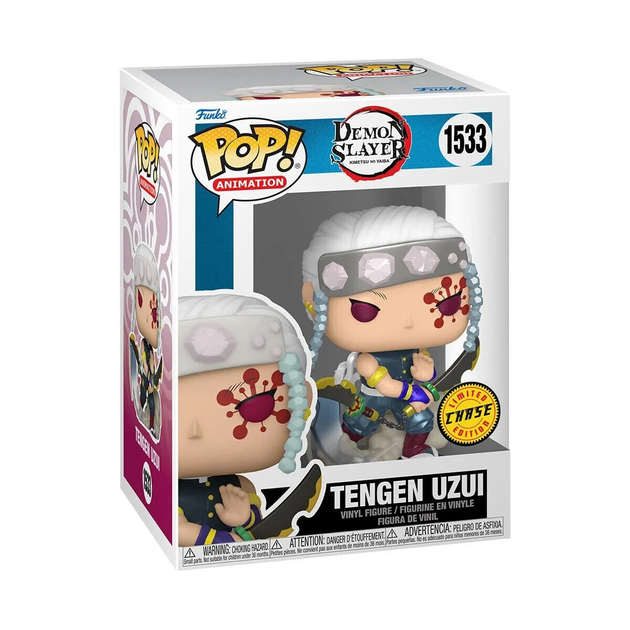 Фигурка Funko Pop Chase Клинок рассекающий демонов Тенген Удзуи