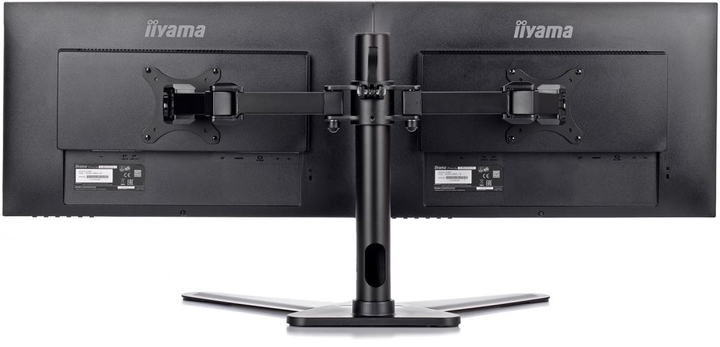 Настільне кріплення для двох моніторів 10-30" Iiyama DS1002D-B1 - зображення 4