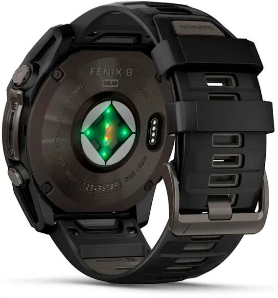 Смарт-часы Garmin Fenix 8 51mm Solar Sapphire Carbon Gray