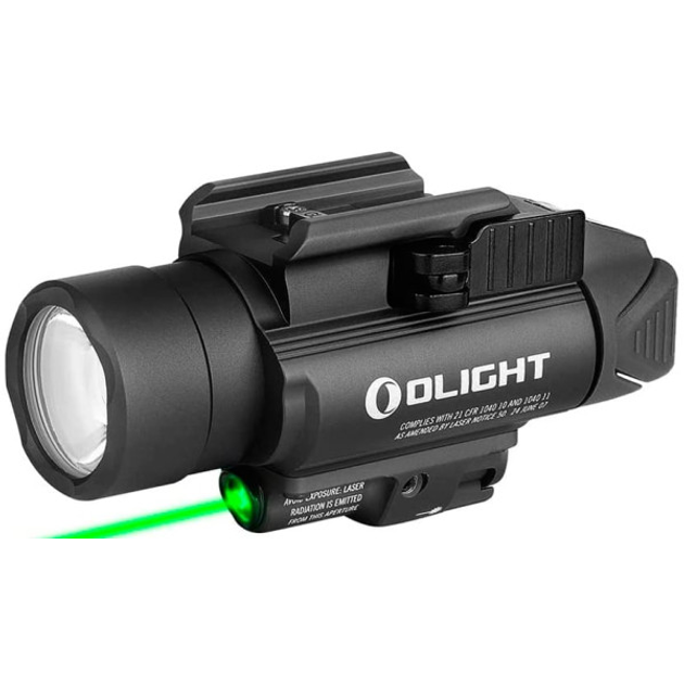 Ліхтар з ЛЦВ Olight Baldr Pro Black. Зелений ЛЦВ - изображение 1