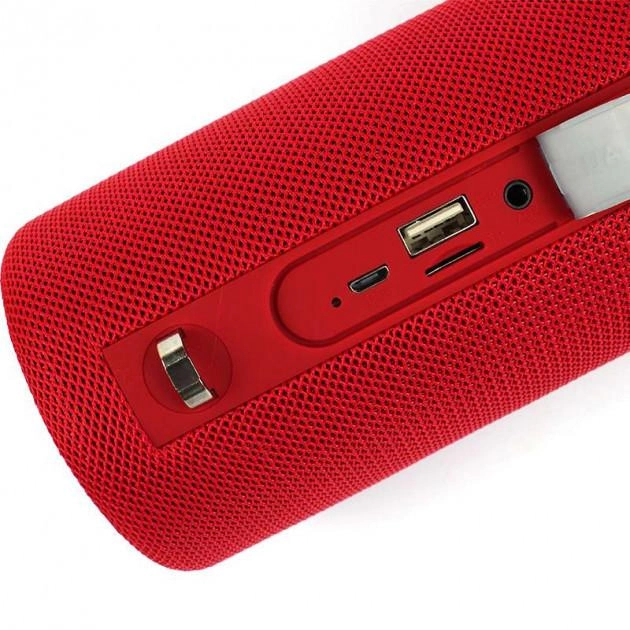 Портативна бездротова колонка Bluetooth Hopestar H39 red - Фото 3 Портативна бездротова колонка Bluetooth Hopestar H39 red - зображення 3