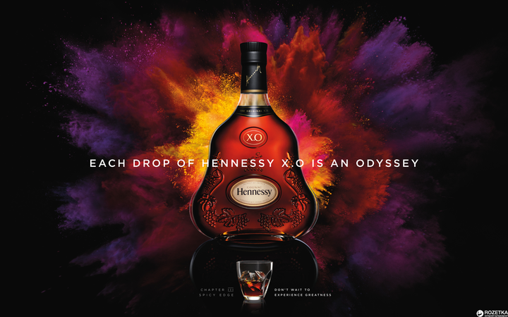 Коньяк Hennessy XO 20 лет выдержки 0.05 л 40% (3245990612612