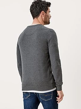 Sweter męski s.Oliver 10.3.11.17.170.2040664-98W2 XXL Szary (4065208487233) - obraz 2