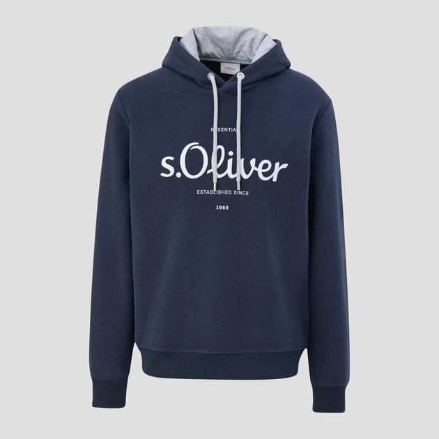 Худі чоловіче s.Oliver 10.3.11.14.140.2132732-59D2 L Blue (4099973338872) - зображення 8
