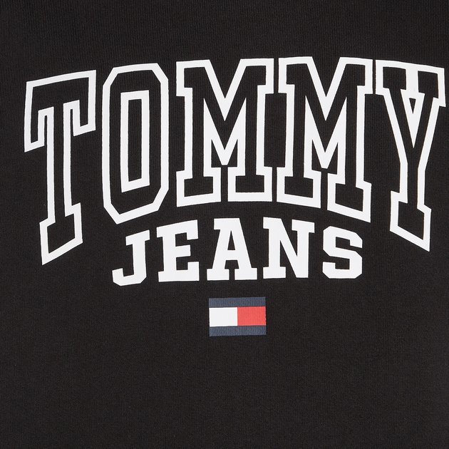 Худі чоловіче Tommy Jeans DM0DM16792-BDS L Чорне (8720644518090) - зображення 8