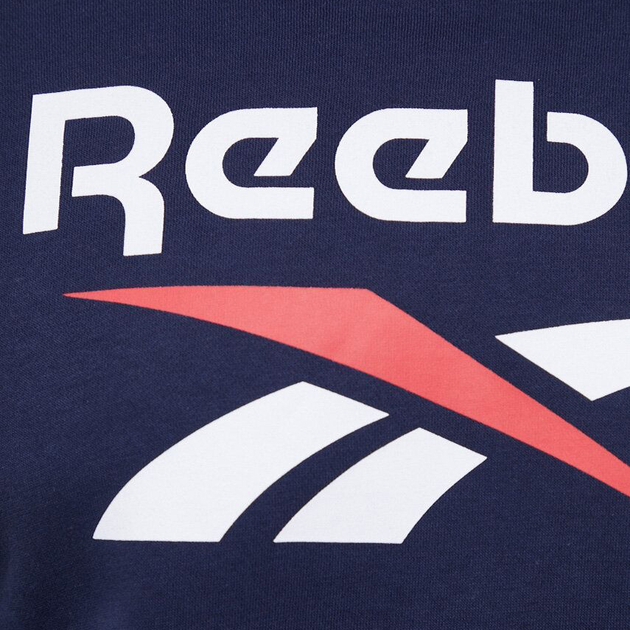 Bluza męska z kapturem Reebok Identity Big 100050291 XL Granatowa (4066751080650) - obraz 5