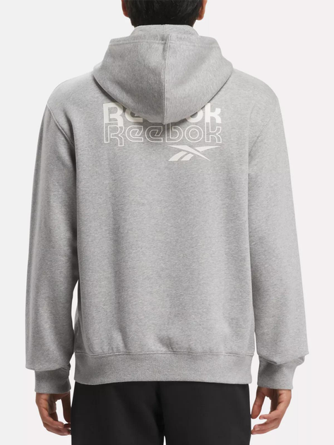 Худі чоловіче Reebok Ri Brand Proud Hoodi 100076386 2XL Сіре (1200143336717) - зображення 2