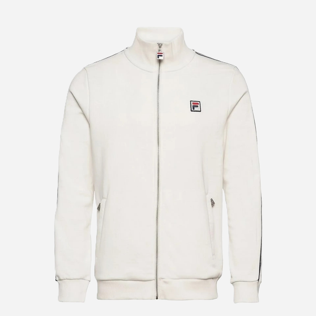 Bluza męska rozpinana streetwear z kołnierzykiem Fila FAM0223-10011 L Biała (4064556276377) - obraz 6