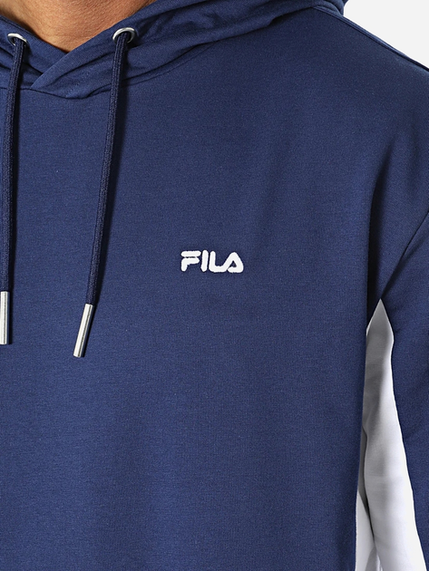 Худі чоловіче Fila FAM0326-53006 M Синє (4064556396686) - зображення 4