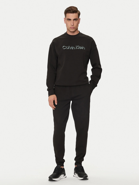 Bluza bez kaptura męska Calvin Klein K10K113081-PC7 L Czarna (8720109937480) - obraz 3
