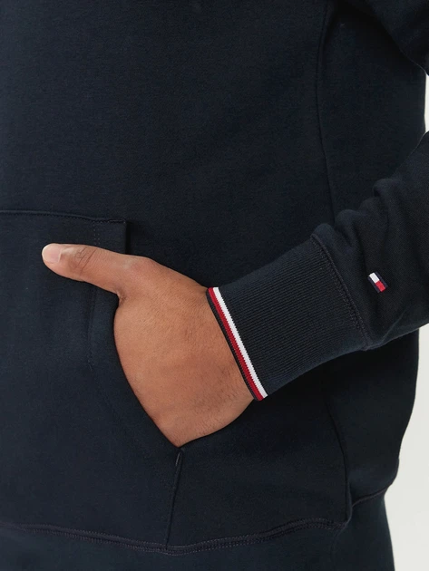 Bluza z kapturem męska Tommy Hilfiger thmw0mw32673dw5 M Granatowa (8720645205692) - obraz 5