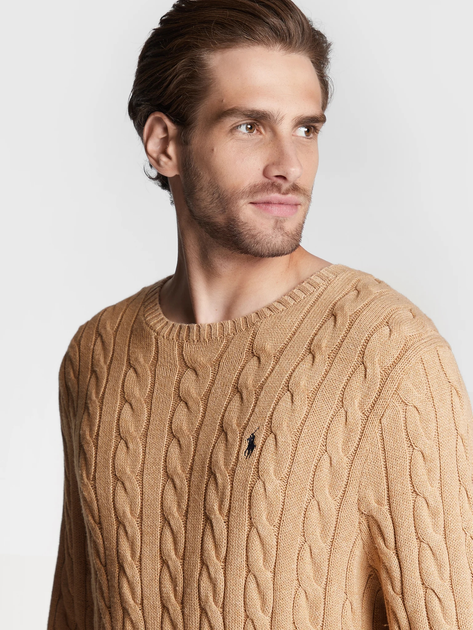 Джемпер чоловічий Polo Ralph Lauren prl710775885014 M Коричневий (3616414064797) - зображення 4