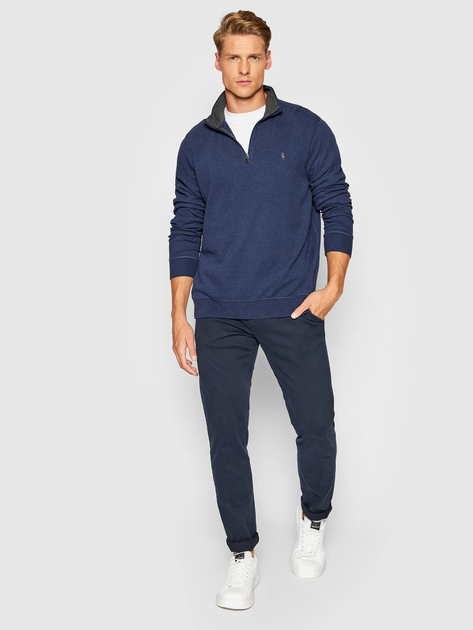 Светр на блискавці чоловічий Polo Ralph Lauren prl710812963027 2XL Синій (3616531398652) - зображення 3