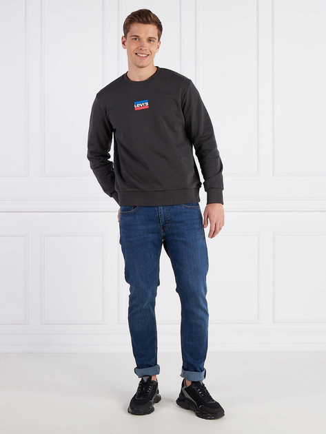 Світшот чоловічий Levi's Standard Graphic Crew Mini Sportswear S 38423-0046 L Чорний (5401043987870) - зображення 3