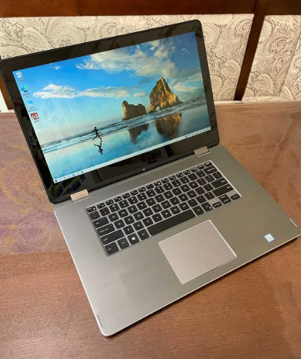 Ноутбук-трансформер Dell Inspiron 15 7568 / 15.6" (3840x2160) IPS Touch / Intel Core i7-6500U (2 (4) ядра по 2.5 - 3.1 GHz) / 8 GB DDR3 / 256 GB SSD / Intel HD Graphics 520 / WebCam б/в - Фото 2 Ноутбук-трансформер Dell Inspiron 15 7568 / 15.6" (3840x2160) IPS Touch / Intel Core i7-6500U (2 (4) ядра по 2.5 - 3.1 GHz) / 8 GB DDR3 / 256 GB SSD / Intel HD Graphics 520 / WebCam б/в - зображення 2