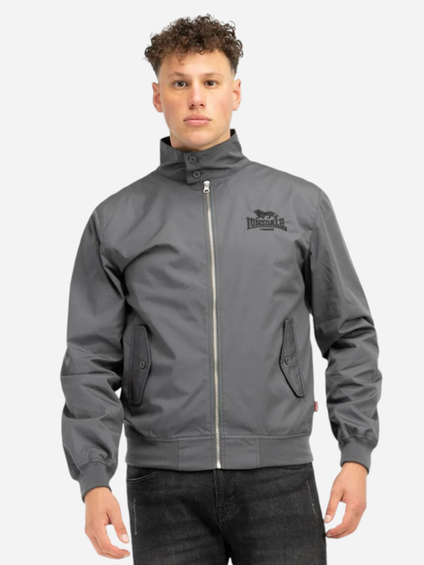 Бомбер мужской Lonsdale Acton 118027-1572 L Темно-серый (4255581542289 ...