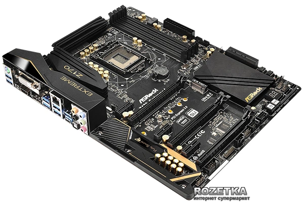 Материнская плата ASRock Z170 Extreme4 (s1151, Intel Z170, PCI Материнская плата ASRock Z170 Extreme4 (s1151, Intel Z170, PCI