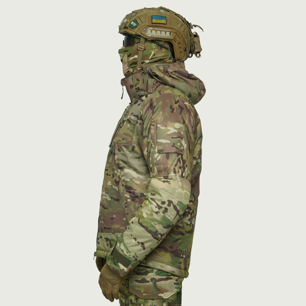 Тактична куртка зимова UATAC Multicam Hard Membrane Climashield Apex M - зображення 2