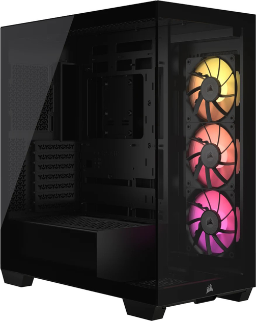 Obudowa Corsair 3500X iCUE LINK RGB Mid-Tower Black (CC-9011280-WW) - obraz 1