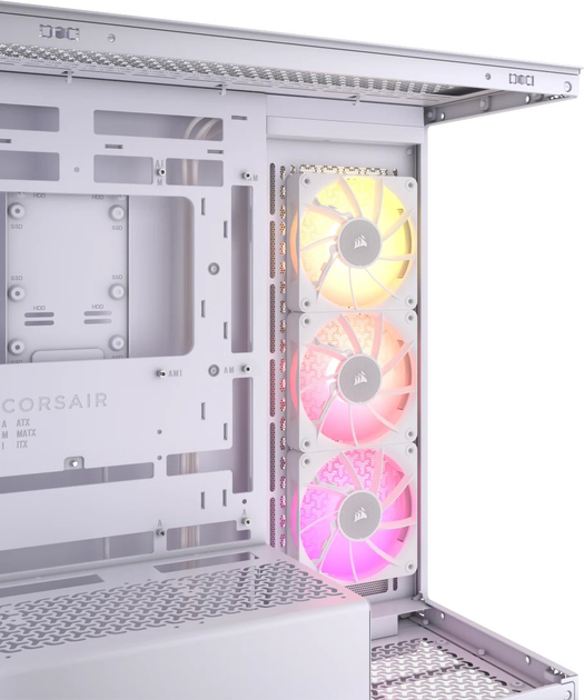 Obudowa Corsair 3500X iCUE LINK RGB Mid-Tower White (CC-9011281-WW) - obraz 5