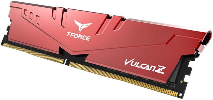Оперативна пам'ять Team Group DDR4-3600 8192MB PC4-28800 T-FORCE Vulcan Z Red (TLZRD48G3600HC18J01) - зображення 4