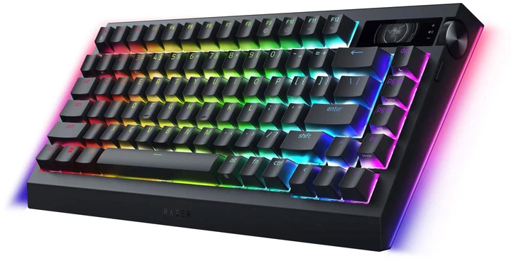 Клавіатура бездротова Razer BlackWidow V4 Pro Razer Mechanical Switches Orange Wireless/USB Black (RZ03-05130300-R3E1) - зображення 3