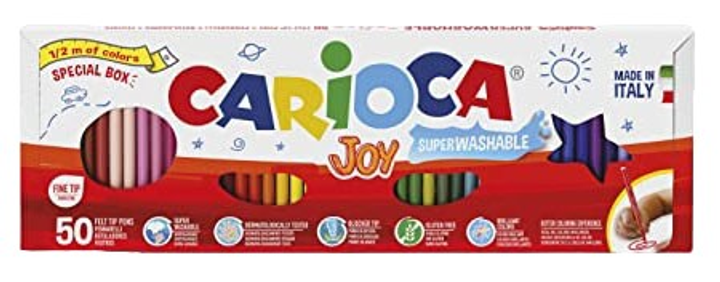 Набір фломастерів Carioca Joy 50 шт (8003511410186) - зображення 1