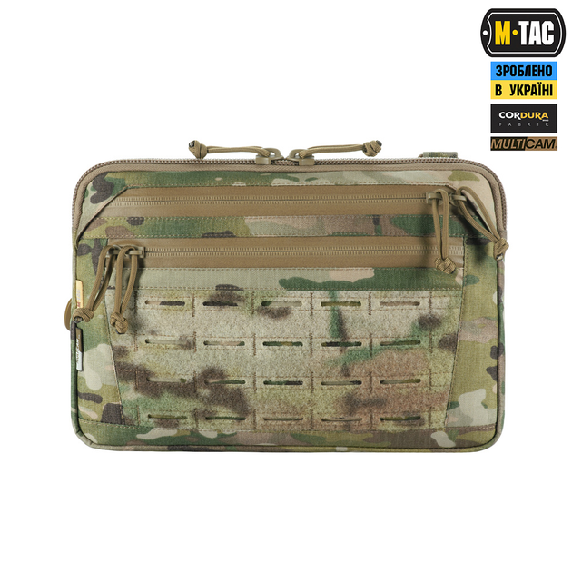 Сумка M-Tac Admin Bag Medium Elite з липучкою Multicam 20 x 30 x 5 см - зображення 2