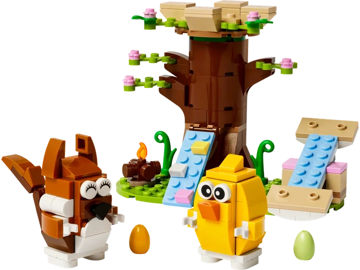 Конструктор LEGO Весенняя игровая площадка для животных 172 элемента (40709) - изображение 2