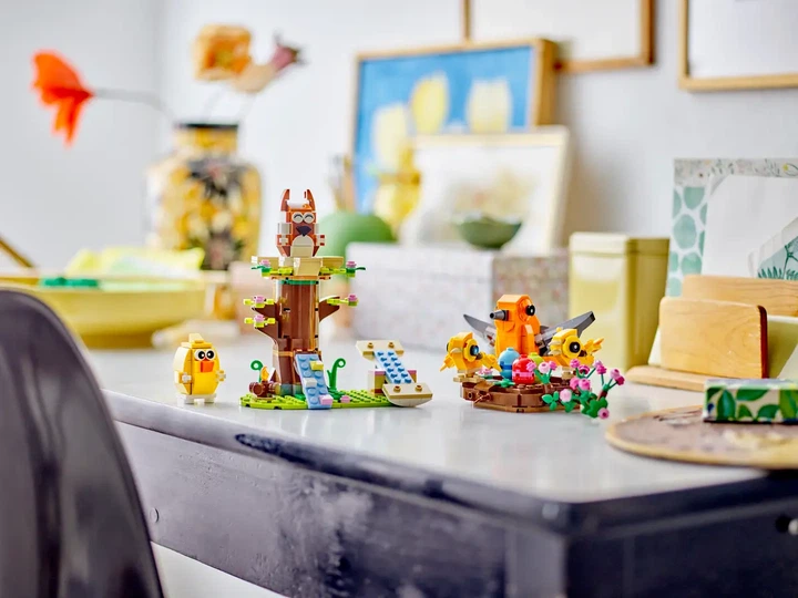 Конструктор LEGO Весенняя игровая площадка для животных 172 элемента (40709) - изображение 5