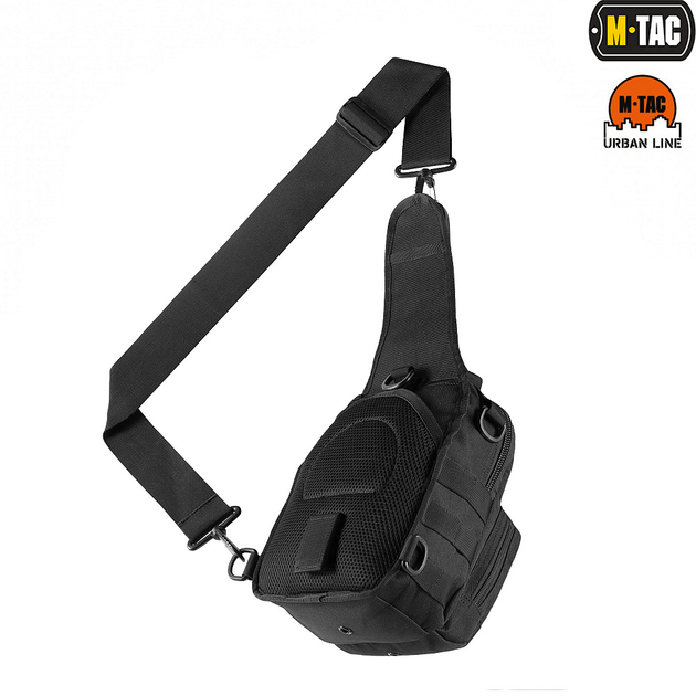 Сумка M-Tac Urban Line City Patrol Carabiner Bag Black - зображення 2