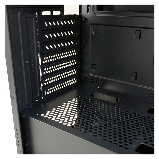 Obudowa LC-Power 715B Gaming Seamless Pale X Mid-Tower Black (LC-715B-ON) - obraz 9
