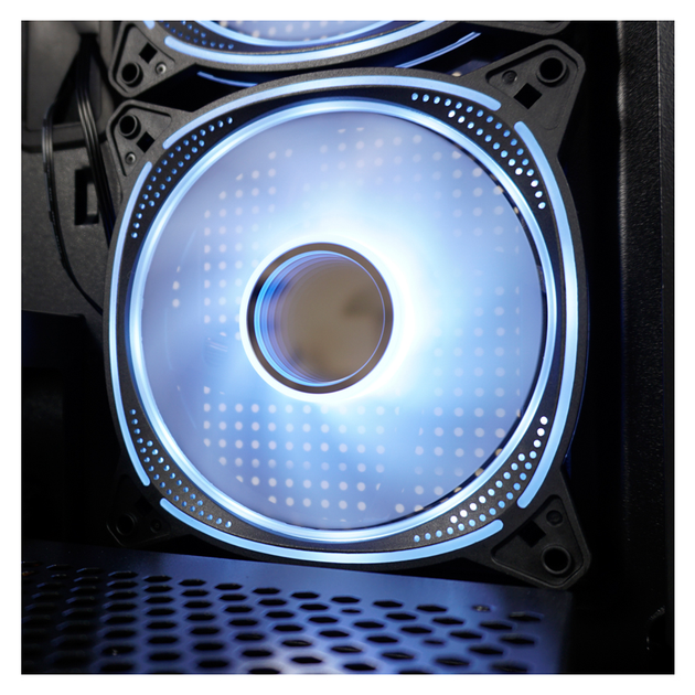 Obudowa LC-Power 715B Gaming Seamless Pale X Mid-Tower Black (LC-715B-ON) - obraz 11