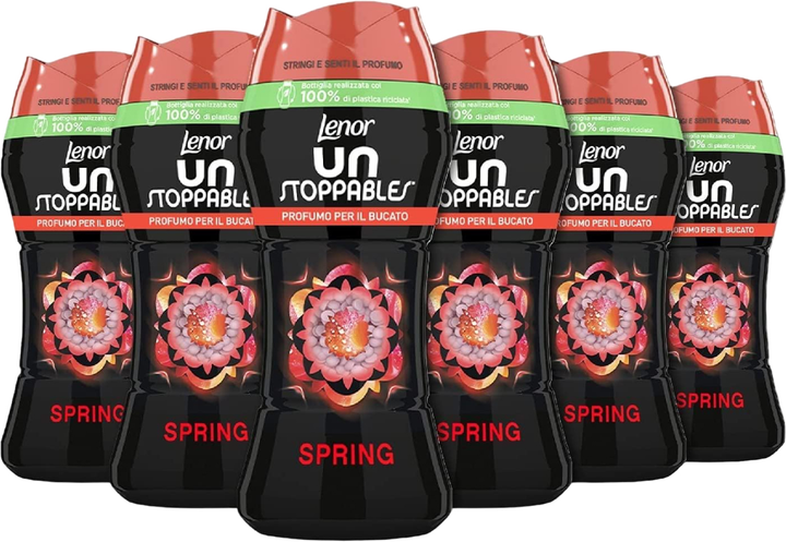 Намистини для прання з ароматизатором Lenor Unstoppables Spring 6x210 г (8001090866936) - зображення 1