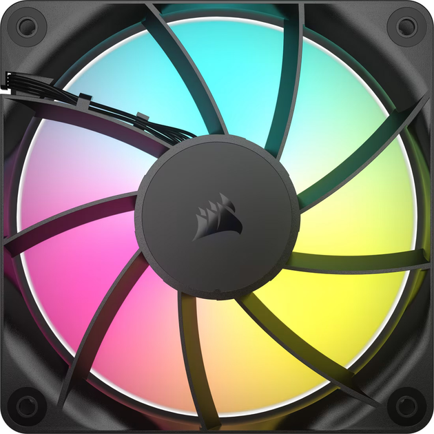 Chłodzenie Corsair RS120 ARGB Triple Pack Black (CO-9050181-WW) - obraz 3