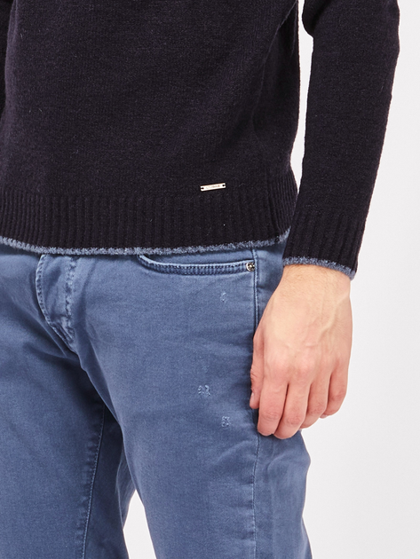 Джемпер чоловічий GAS 561987431934-0194 XXL Navy Blue (8056775634249) - зображення 3