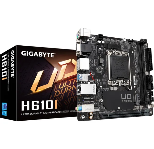 Материнская плата Gigabyte h610i (s1700, h610, ddr5) - изображение 4