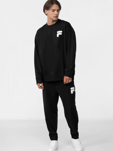 Світшот чоловічий Fila FAM0137-80001 XL Чорний (4064556358233) - зображення 3