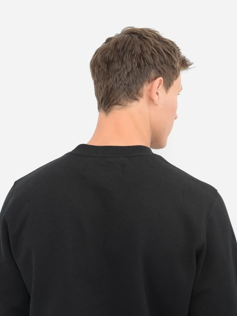 Світшот чоловічий Calvin Klein Jeans J30J314536-BAE XL Чорний (8719852242217) - зображення 5