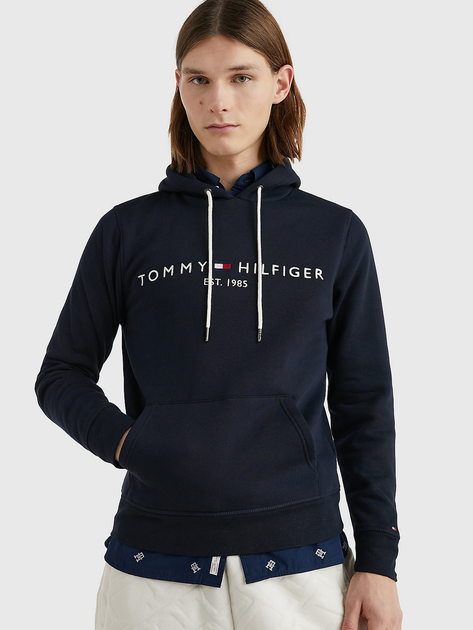 Bluza męska z kapturem Tommy Hilfiger MW0MW10752-403 S Niebieska (8719858488756) - obraz 1