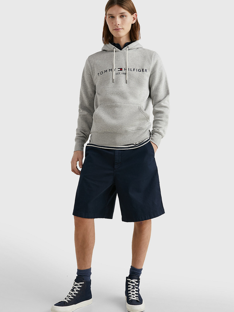 Худі чоловіче Tommy Hilfiger MW0MW10752-501 S Сіре (8719858491619) - зображення 3