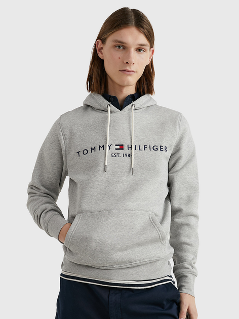 Худі чоловіче Tommy Hilfiger MW0MW10752-501 XL Сіре (8719858492289) - зображення 1