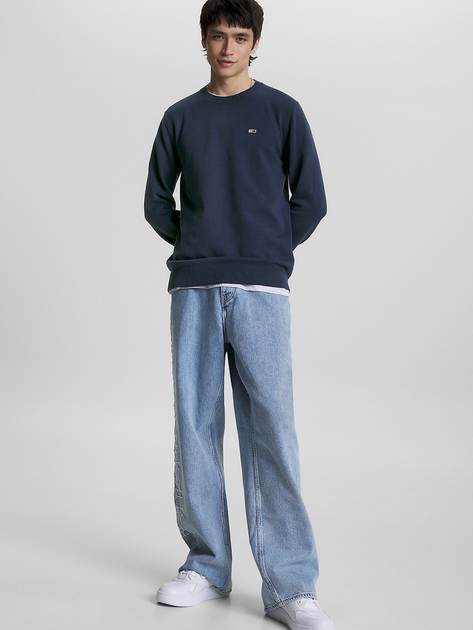 Джемпер чоловічий Tommy Jeans DM0DM13273-C87 M Синій (8720116626131) - зображення 3