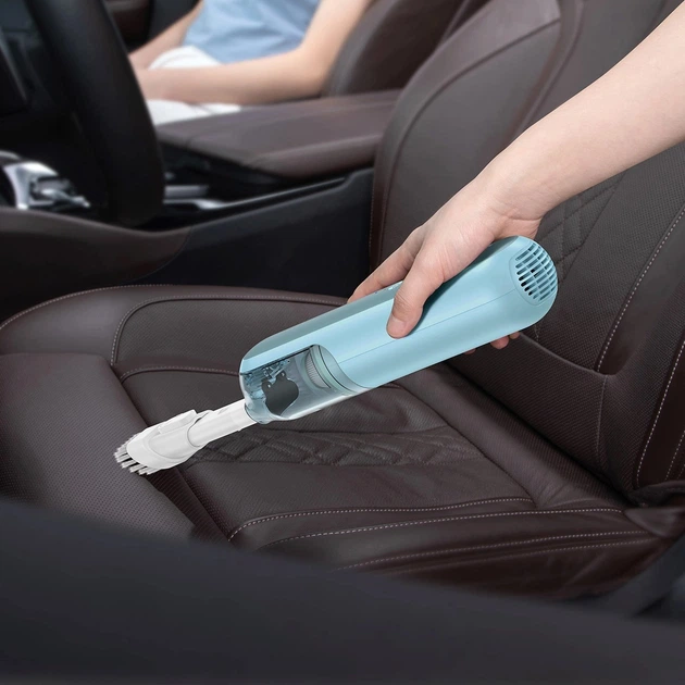 Автомобільний пилосос Baseus A1 Car Vacuum Cleaner Glacier Blue (VCAQ010003) - зображення 8